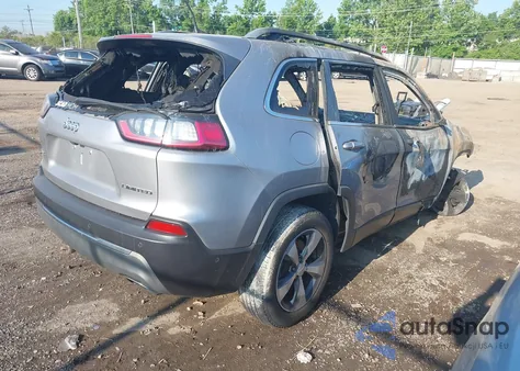 2019 Jeep Cherokee Limited 4X4 из США, поврежденный, VIN 1C4PJMDN8KD194328